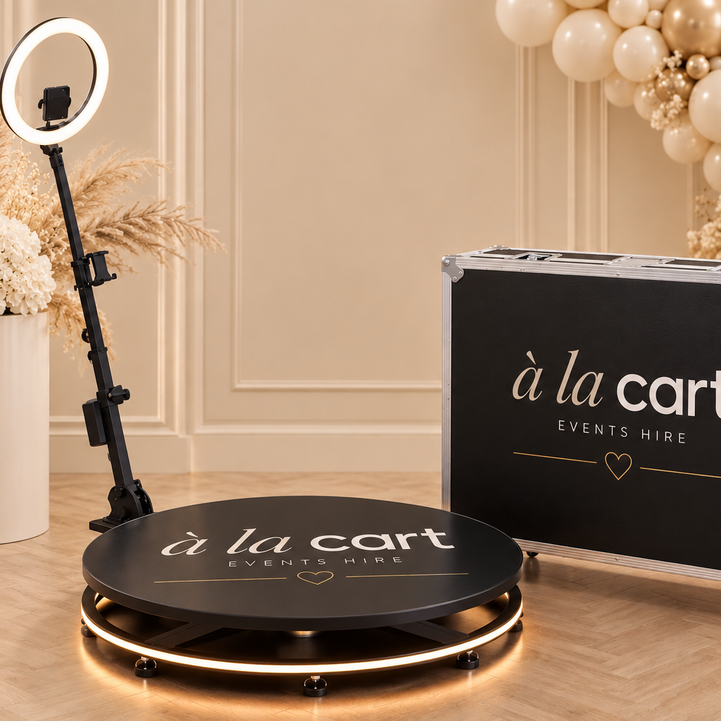 Premium 360-Degree Photo Spin Booth