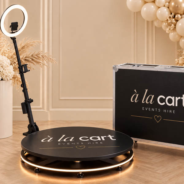 Premium 360-Degree Photo Spin Booth