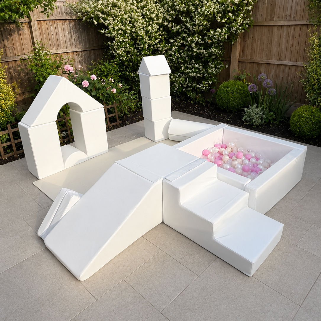 Luxury White Soft Play Set