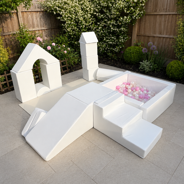 Luxury White Soft Play Set